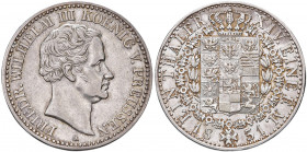 Friedrich Wilhelm III. 1797 - 1840
Deutschland, Preussen. Taler, 1831. A Dresden
22,20g
Thun 250
vz