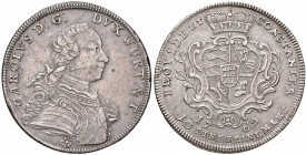 Karl Eugen 1744 - 1793
Deutschland, Würtemberg. Taler, 1769. Stuttgart
28,04g
Dav. 2866 A, Klein/Raff 370
ss/ss+
