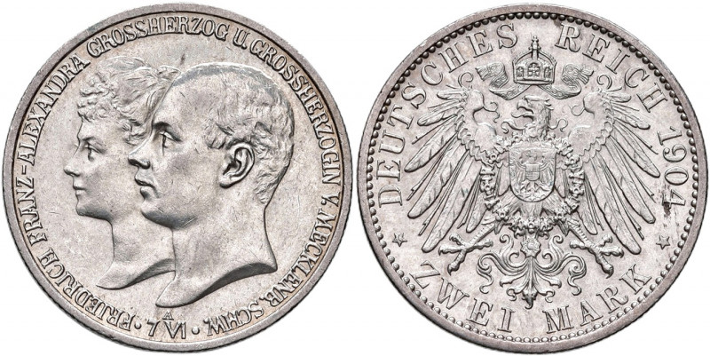 Friedrich Franz II. 1842 - 1883
II. Deutsches Kaiserreich 1871 - 1918, Mecklenbu...