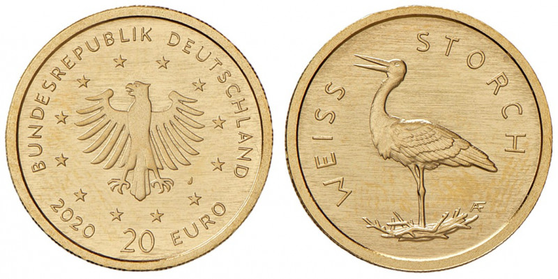 20 Euro, 2020
Deutschland, Bundesrepublik Deutschland 1949 - 1990 - heute. Heimi...