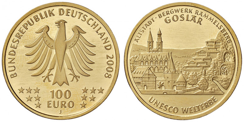 100 Euro, 2008
Deutschland, Bundesrepublik Deutschland 1949 - 1990 - heute. UNES...