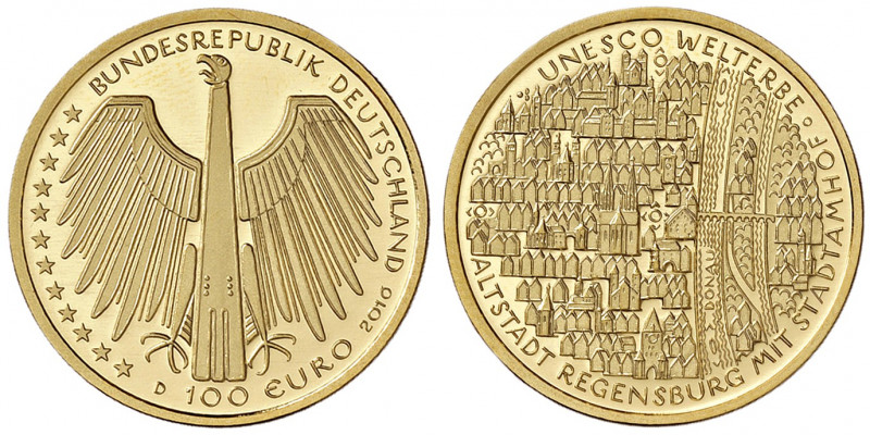 100 Euro, 2016
Deutschland, Bundesrepublik Deutschland 1949 - 1990 - heute. UNES...