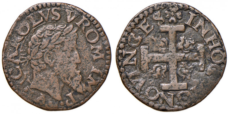 Karl V. 1516 - 1556
Italien, Neapel. Cavallo, o. Jahr. 4,71g
ss