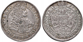 Leopold I. 1657 - 1705
1/2 Taler, 1699. KB Kremnitz
14,35g
Her. 849
ss/vz