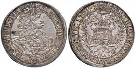 Leopold I. 1657 - 1705
1/2 Taler, 1701. KB Kremnitz
14,17g
Her. 851
vz