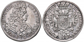 Joseph I. 1705 - 1711
1/2 Taler, 1709. KB Kremnitz
13,89g
Her. 167
ss/vz