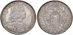 Karl VI. 1711 - 1740
Taler, 1737. Wien
28,65g
Her. 314
ss/vz