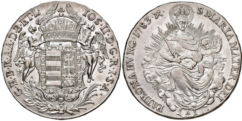 Joseph II. als Alleinregent 1780 - 1790
Madonnentaler, 1783. A Wien
28,00g
Her. ...