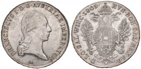 Franz I. 1806 - 1835
Taler, 1809. A Wien
27,91g
Fr. 122
min. justiert
ss