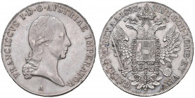 Franz II. 1792 - 1806
Taler, 1823. A Wien
28,03g
Fr. 170
min. Schrötlingsfehler
vz