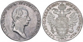 Franz I. 1806 - 1835
Taler, 1823. G Nagybanya
28,14g
Fr. 174
ss/vz