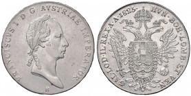 Franz I. 1806 - 1835
Taler, 1825. B Kremnitz
28,05g
Fr. 183
f.vz/vz
