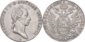 Franz I. 1806 - 1835
Taler, 1827. B Kremnitz
27,97g
Fr. 191
ss