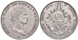 Franz I. 1806 - 1835
Taler, 1833. B Kremnitz
28,11g
Fr. 569
f.vz/vz