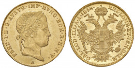 Ferdinand I. 1835 - 1848
Dukat, 1848. A Wien
3,49g
Fr. 753
vz/stgl