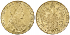 Franz Joseph I. 1848 - 1916
4 Dukaten, 1864. A Wien
13,60g
Fr. 1110
ss