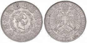 Franz Joseph I. 1848 - 1916
2 Gulden - Schützenpreis, 1873. Sammleranfertigung ohne Signatur
Wien
23,51g
Fr. 1902
vz