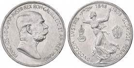 Franz Joseph I. 1848 - 1916
5 Kronen, 1908. Jubiläum
Wien
24,00g
Fr. 2185
vz/stgl