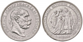 Franz Joseph I. 1848 - 1916
5 Korona, 1907. K.B Kremnitz
24,47g
Fr. 2194
stgl