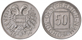 50 Groschen, 1934
1. Republik 1918 - 1933 - 1938. Wien. 5,48g
Her. 50
stgl