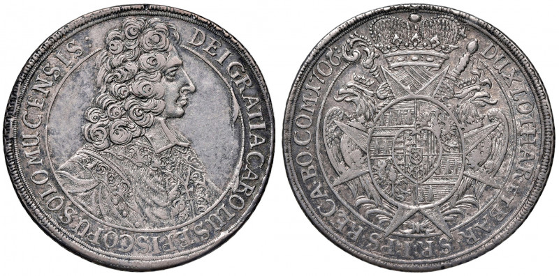 Karl III. Herzog von Lothringen 1695 - 1711
Olmütz, Bistum. Taler, 1706. Kremsie...