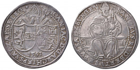 Johann Jakob Khuen von Belasi-Lichtenberg 1560 - 1586
Erzbistum Salzburg. Taler, 1561. Salzburg
28,67g
HZ 607
ss/ss+