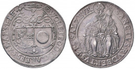 Wolf Dietrich von Reitenau 1587 - 1612
Erzbistum Salzburg. Taler, o. Jahr. Salzburg
28,71g
HZ 974
vz