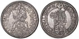 Guidobald Graf Thun u.Hohenstein 1654 - 1668
Erzbistum Salzburg. Taler, 1661. Salzburg
28,71g
HZ 1799
ss
