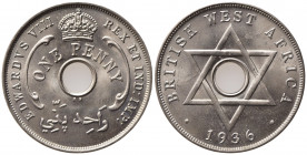 AFRICA OCCIDENTALE BRITANNICA - BRITISH WEST AFRICA. 1 penny 1936. FDC