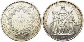 FRANCIA. 10 Francs 1969. Ag. qFDC
