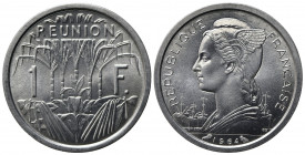 REUNION. Repubblica Francese. 1 franc1964. FDC