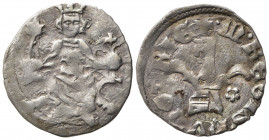 UNGHERIA. Ludwig I (1342-1382). Denar Ag (0,67 g). BB