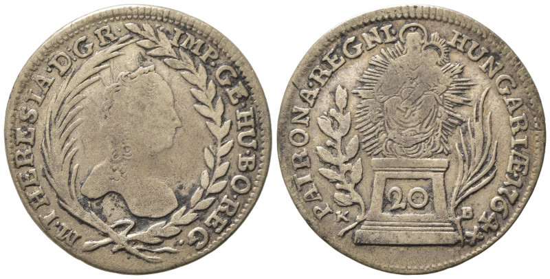 UNGHERIA. 20 Krajczar 1764. qBB