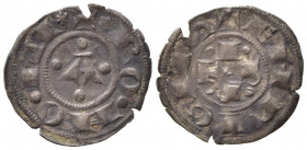 BOLOGNA. Repubblica a nome di Enrico VI Imperatore (1191-1337). Bolognino piccolo Ag (0,45 g). MIR 2. qBB