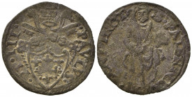 FANO. Paolo III (1534-1549). Quattrino Mi (0,63 g). MB