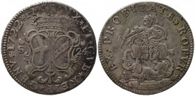 GENOVA. Dogi Biennali III fase (1637-1797). 24 soldi 1722. Ag (5,98 g - 26,3 mm). MIR 318/1 - R2. qBB