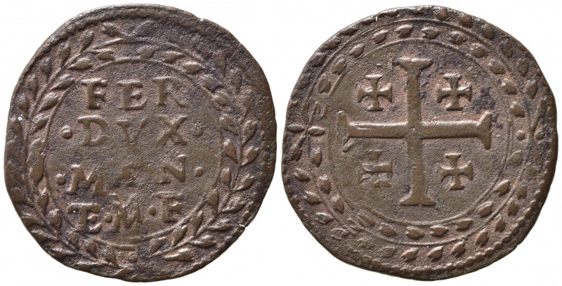 MANTOVA. Ferdinando Gonzaga (1612-1626). Grosso Mi (1,91 g). D/legenda in ghirla...