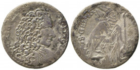 MODENA. Rinaldo d'Este (1706-1737). Giorgino Mi (1,72 g). MIR 836. MB