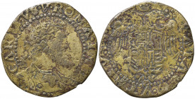 NAPOLI. Carlo V (1516-1556). FALSO D'EPOCA di un Tarì (8,82 g). BB