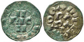 PAVIA. Enrico III di Franconia (1056-1106). Denaro Ag (1,28 g). MIR 837. BB+