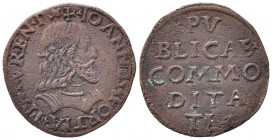 PESARO. Giovanni Sforza (1489-1510). Soldo (1,48 g). Cavicchi 104. qBB