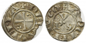RAVENNA. Monetazione arcivescovile (sec. XIII-XIV). Denaro Ag (0,57 g). Biaggi 1965. BB
