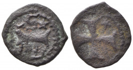 ROMA. Senato Romano. Emissioni anonime (sec. XIV-XV). Mezzo (?) denaro provisino Mi (0,23 g - 9,15 mm). BB