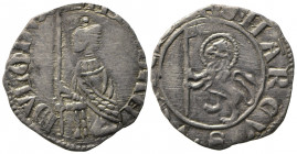 VENEZIA. Andrea o Francesco (?) Dandolo. Soldino Ag (0,78 g). qBB