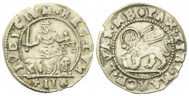 VENEZIA. Monetazione anonima (Legge 1570). 2 gazzette o grossetto Ag (1,28 g). Montenegro 17-22. BB+