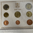 Vaticano. Monetazione in Euro. Benedetto XVI. Divisionale 2009. FDC