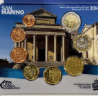 SAN MARINO. Monetazione in Euro. Divisionale 2014. FDC