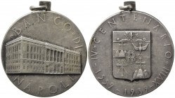 NAPOLI. Medaglia IV centenario del Banco di Napoli 1939. Ag (10,79 g - 29 mm). BB