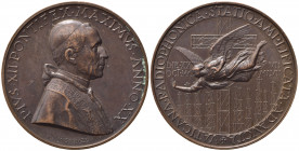 ROMA. Pio XII (1939-1958). Medaglia anno XX " Radio Santa Maria di Galeria". AE (37,14 g - 44 mm). SPL