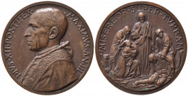 ROMA. Pio XII (1939-1958). Medaglia "Gesu misericordioso" anno III. AE (37,32 g - 44 mm) Opus Mistruzzi. Bart. E941. qSPL